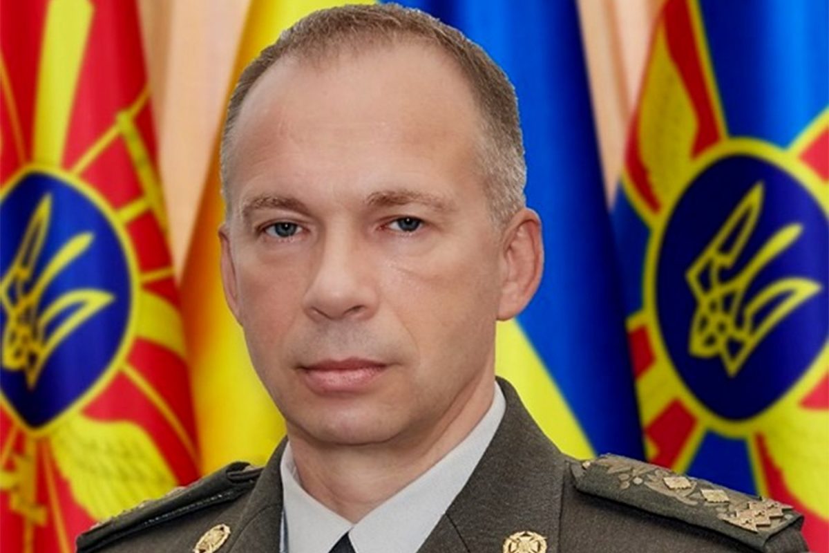 Командующий сухопутными войсками Украины Александр Сырский