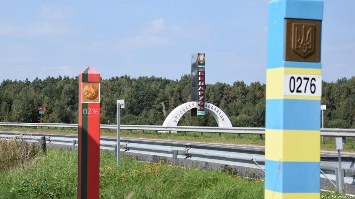 граница Белоруссии и Украины