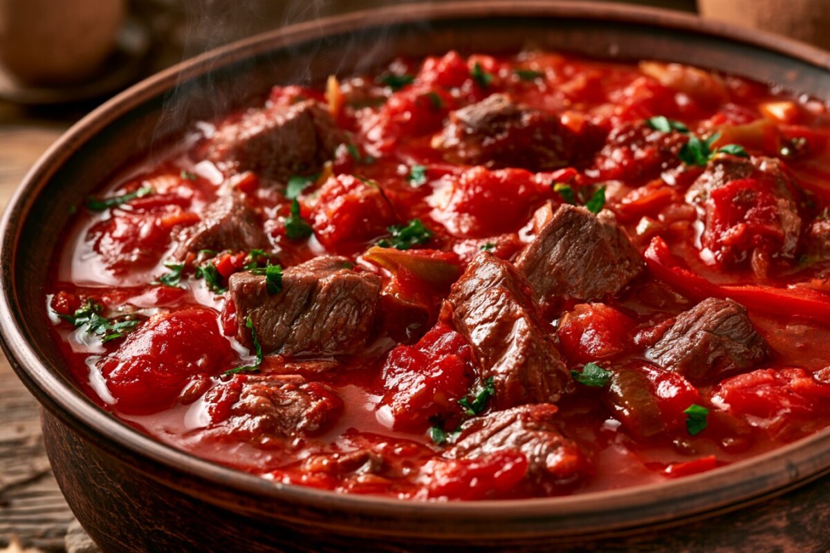 Грузинские мясные блюда на столе